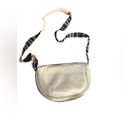 Sacred Threads Cream and Multicolor Crossbody Bag - Picture 2 of 3